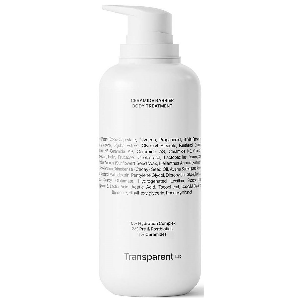 NICHE BEAUTY LAB Transparent Lab Ceramide Barrier Body Treatment billede