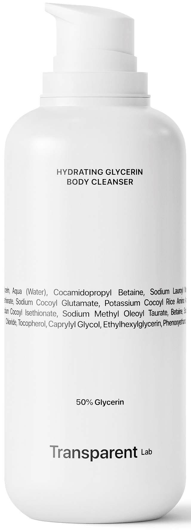 NICHE BEAUTY LAB Transparent Lab Hydrating Glycerin Body Cleanser 400
