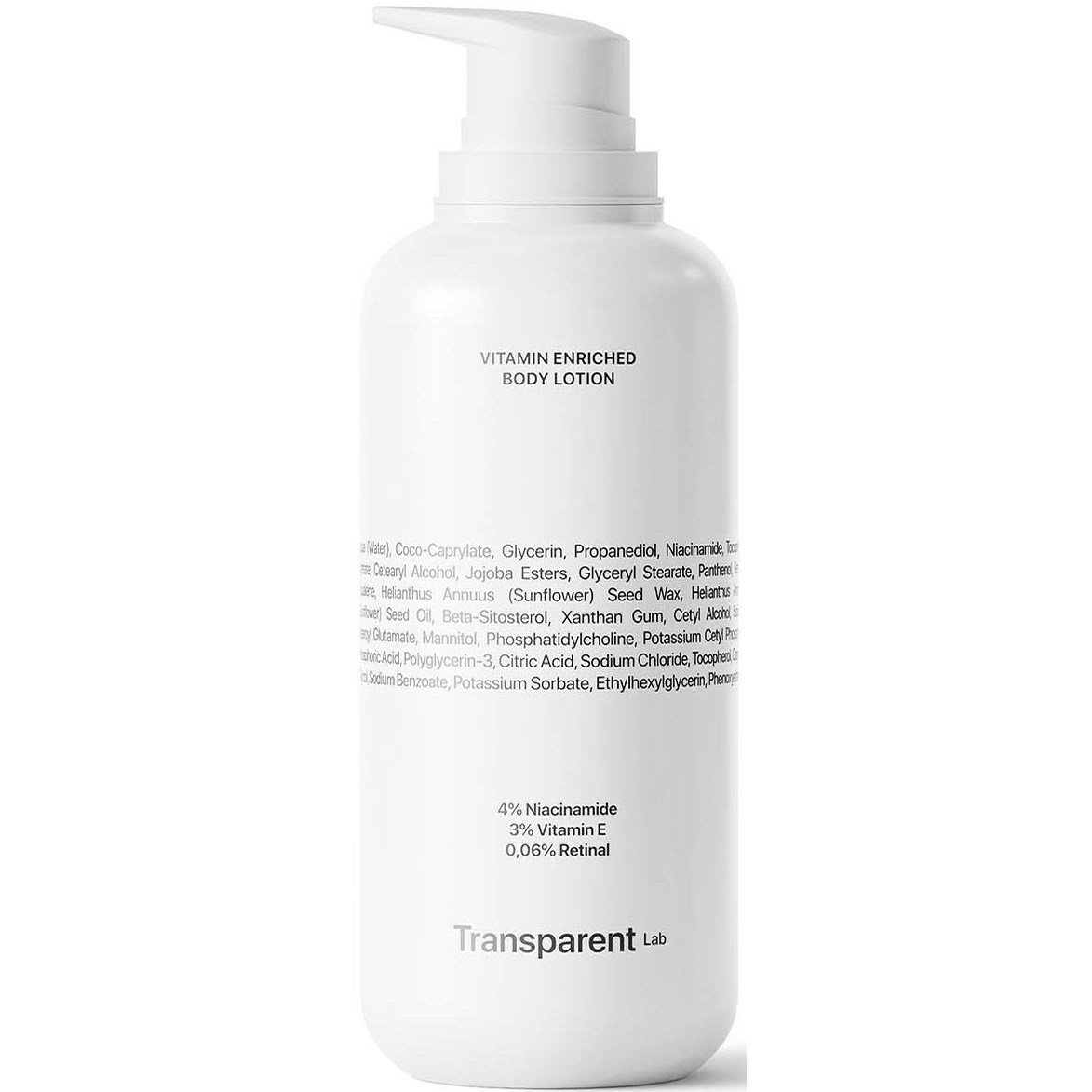 NICHE BEAUTY LAB Transparent Lab Vitamin Enriched Body Lotion 400 billede