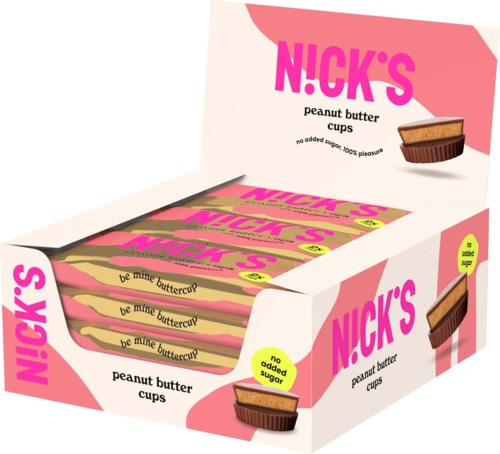 NICK'S Peanut butter cups 30 g x 12