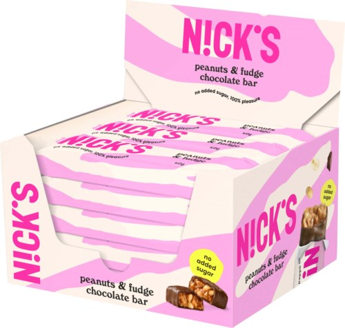 NICK'S Peanuts & fudge 40 g x 15