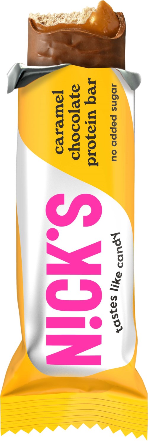 NICK'S Protein bar caramel chocolate 50 g
