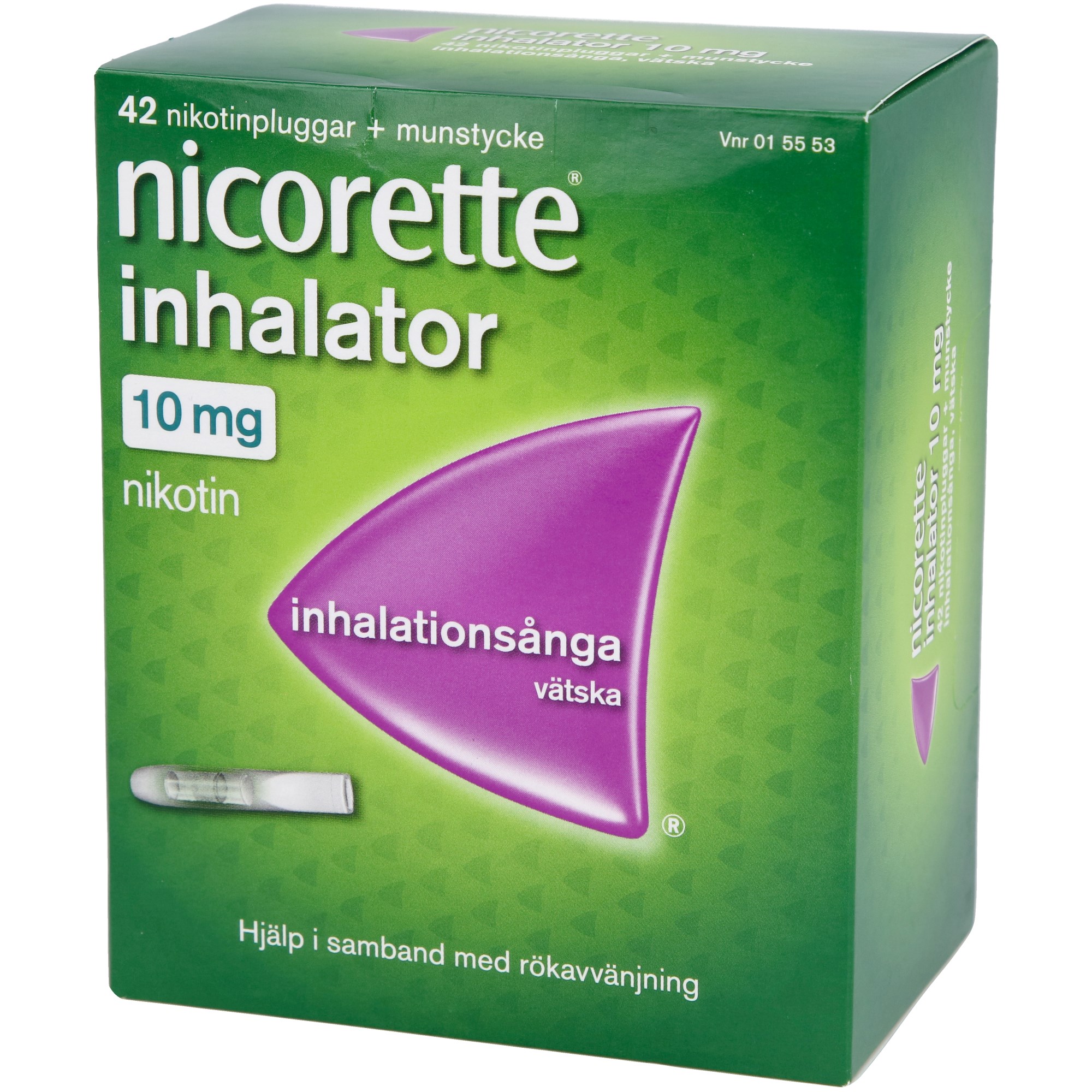 Läs mer om Nicorette Inhalator 10mg 42 st