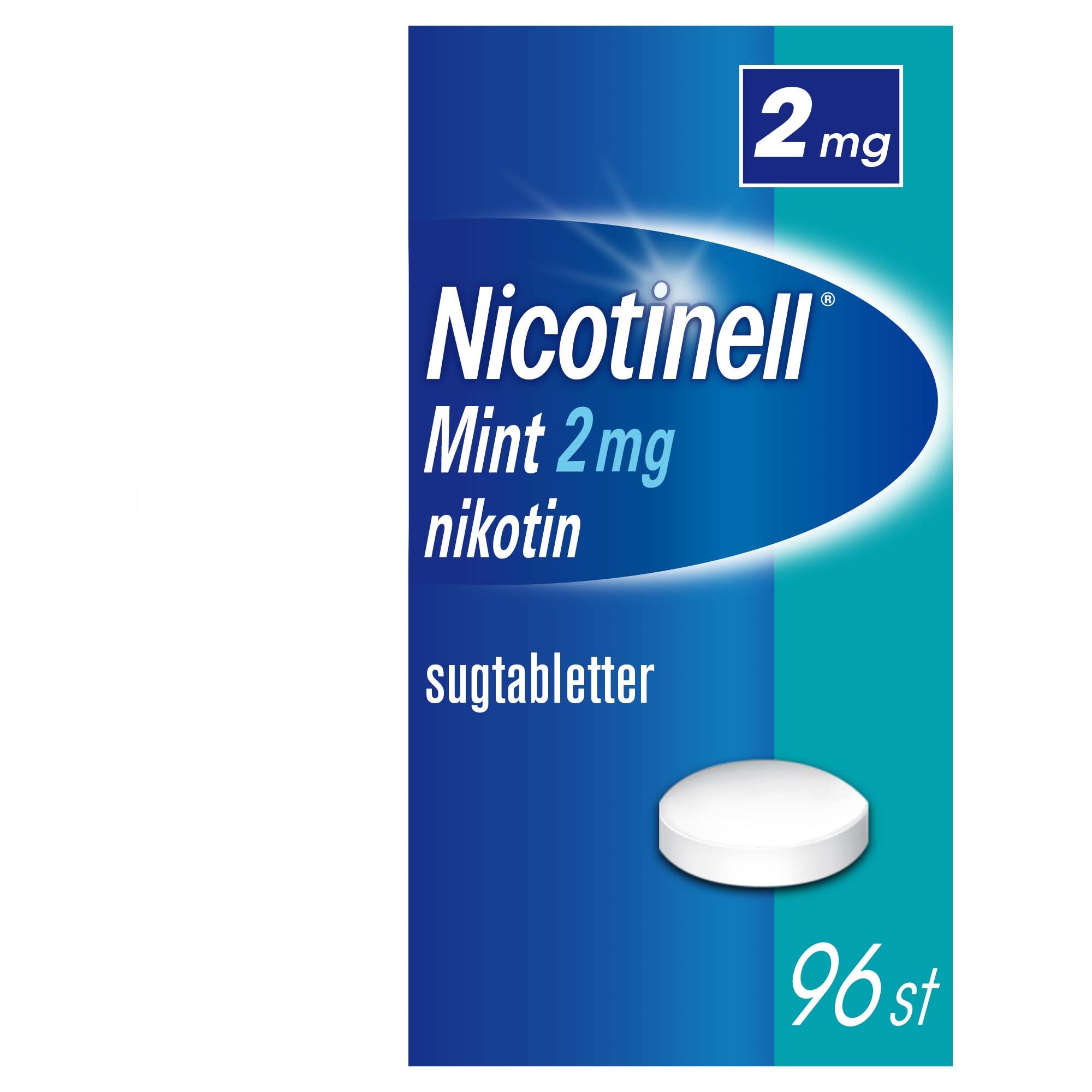 Läs mer om Nicotinell Mint Sugtablett 2mg 96 st