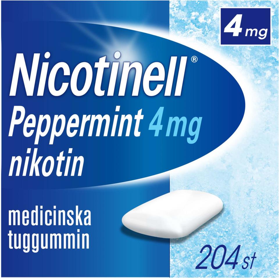 Nicotinell Pepparmint 4mg 204st