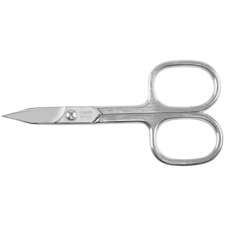 Bilde av Niegeloh Solingen Basic Nail Scissors Classic Nickel Plated 9cm