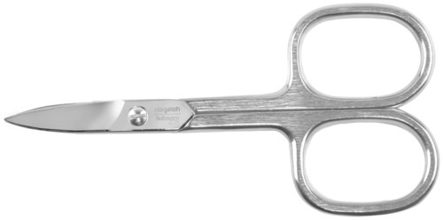 Niegeloh Solingen Basic Nagelsax Rakt Blad Nickelpläterad 9cm