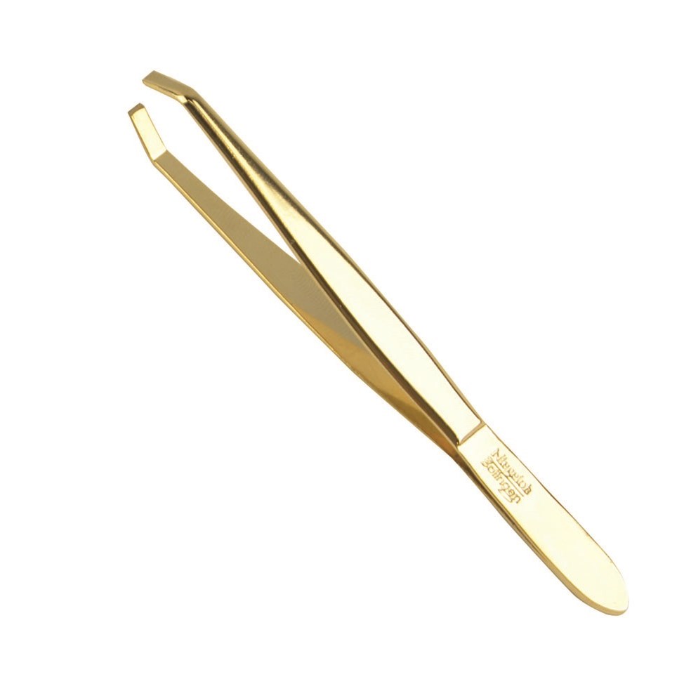 Niegeloh Solingen Basic Pincett Klo 24k guldplätering 9cm 9 ml