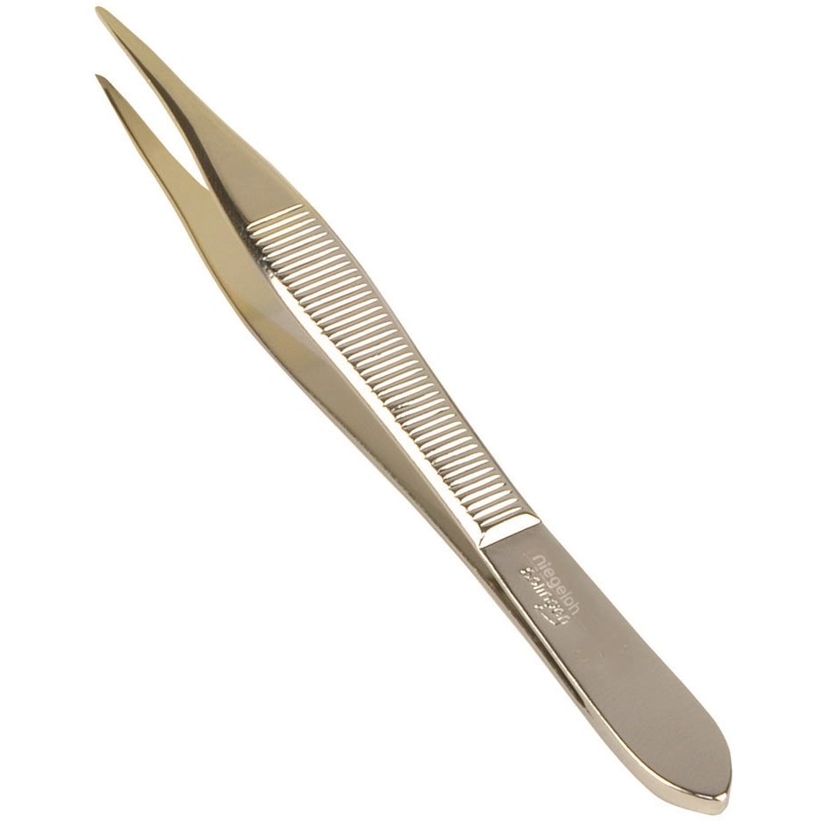 Niegeloh Solingen Basic Pincett Spetsig Guld 9 cm