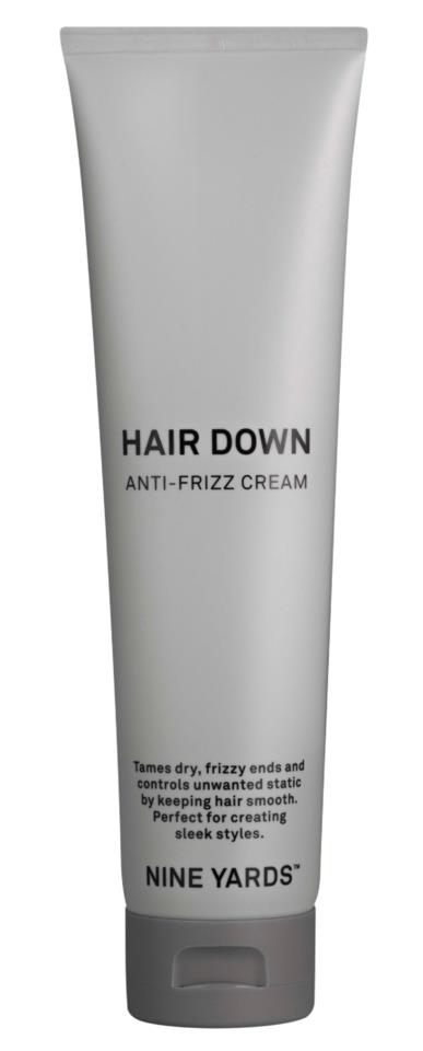 Nine Yards Hair Down Anti-Frizz Cream 150Ml