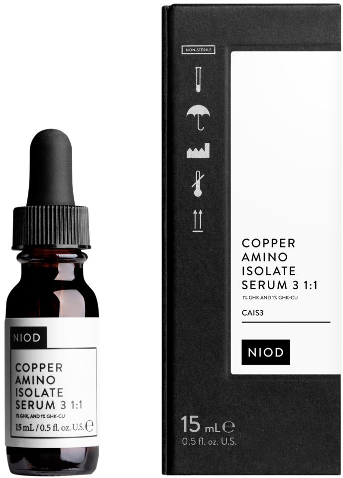 NIOD Copper Amino Isolate Serum 3 1:1 15 ml