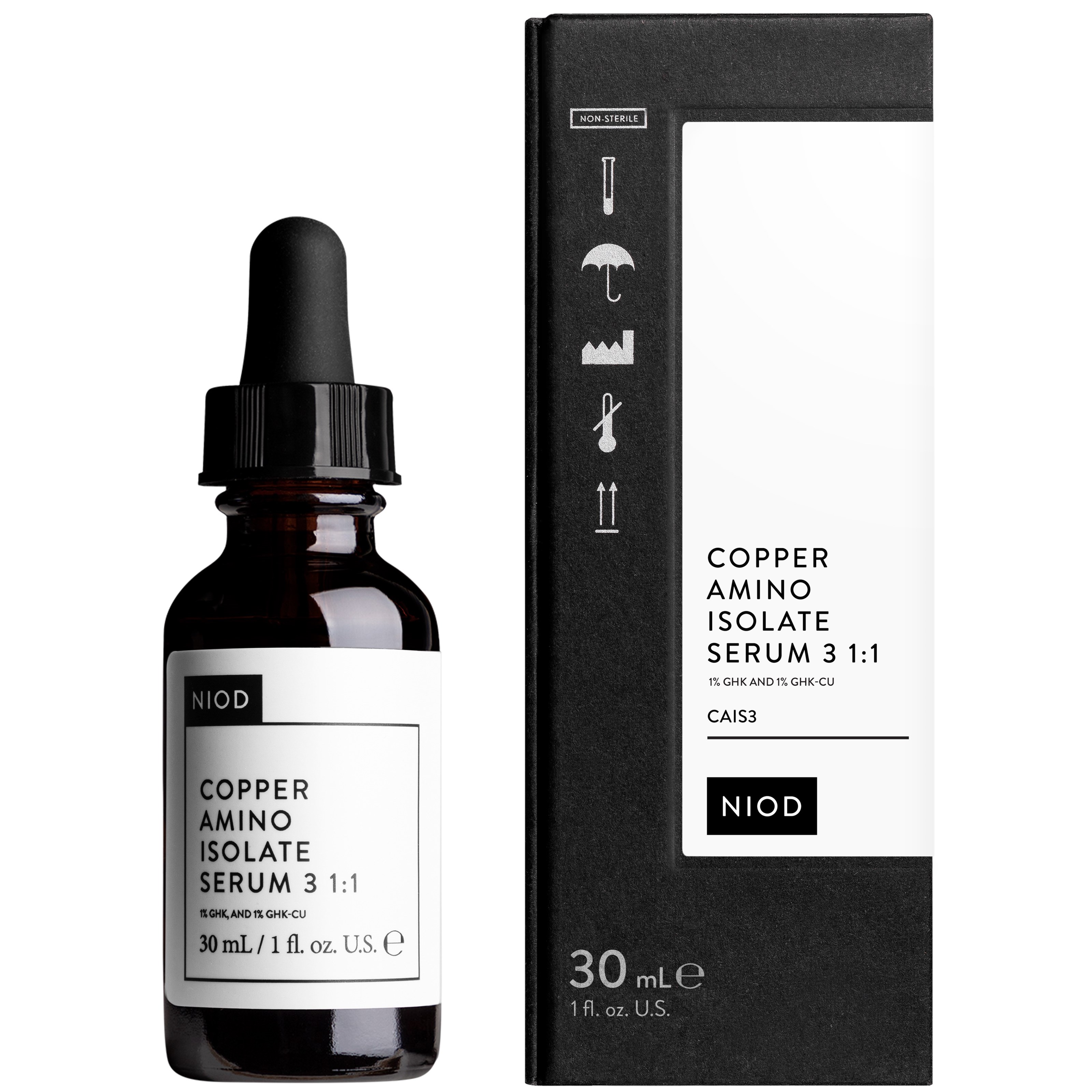 NIOD Copper Amino Isolate Serum 3 1:1 30 ml