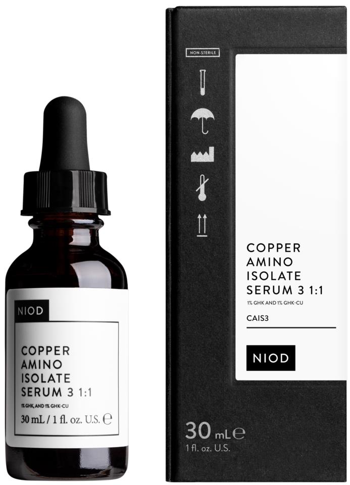 NIOD Copper Amino Isolate Serum 3 1:1 30 ml