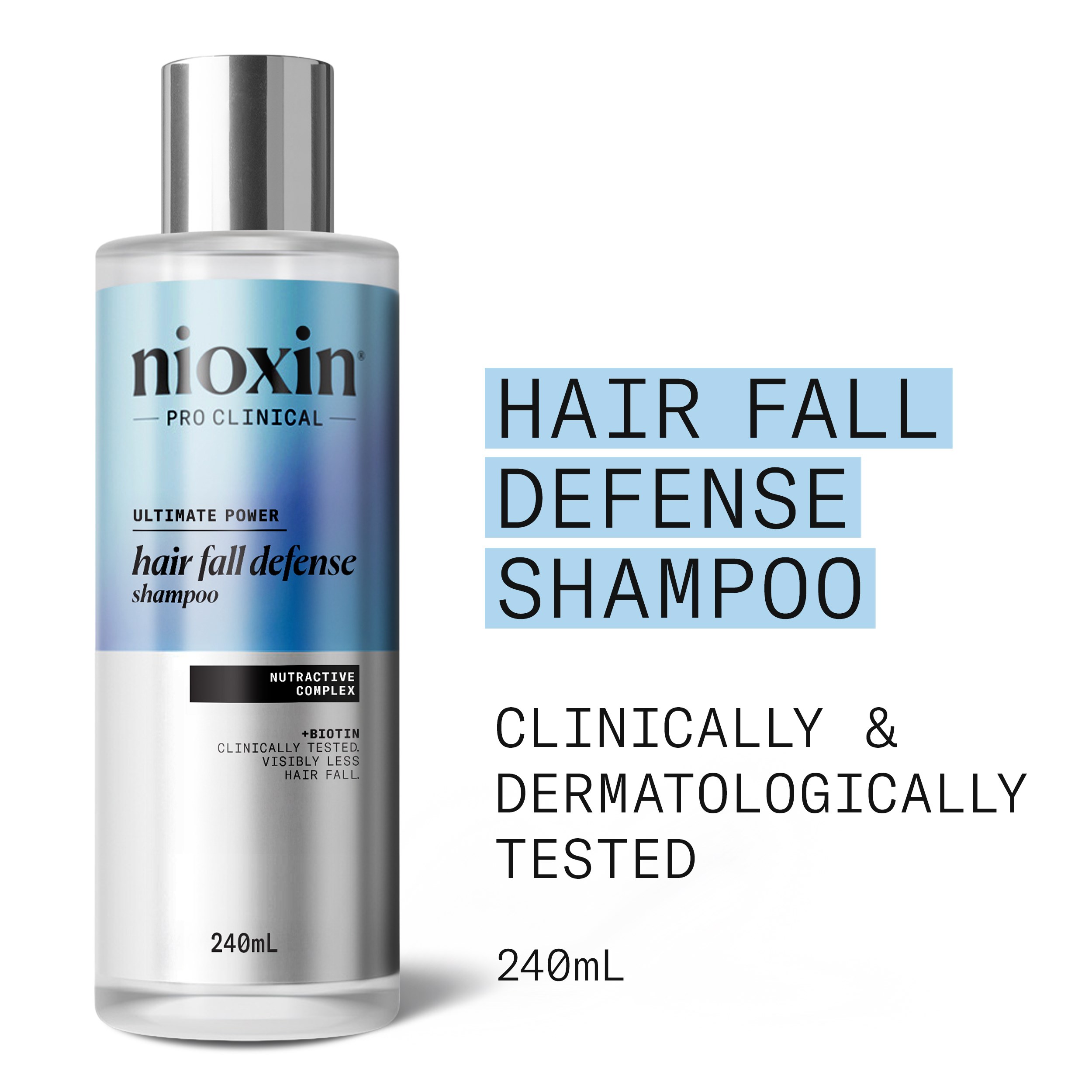 Nioxin Hair Fall Defense Shampoo 240 ml (obrázok 7)