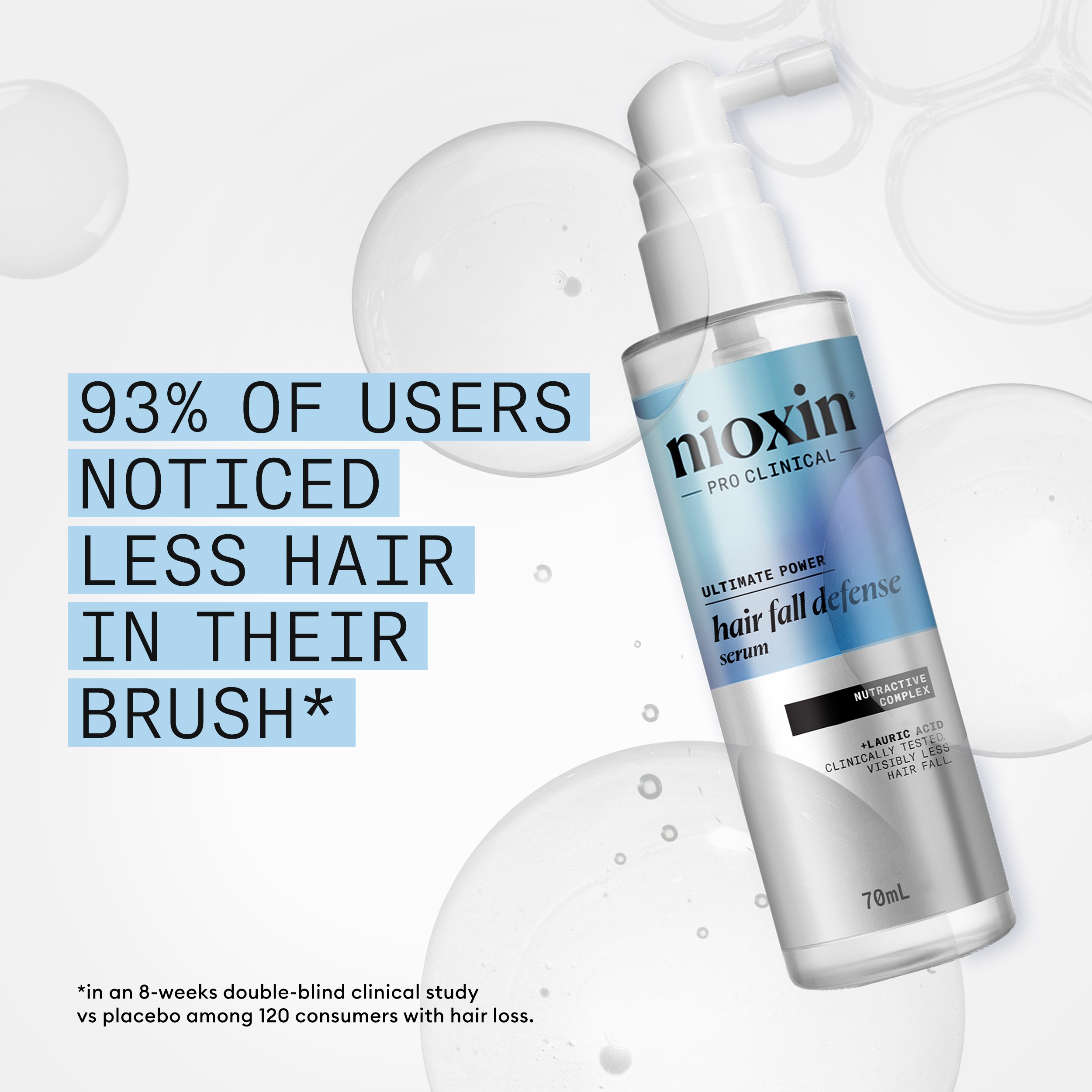 Nioxin Hair Fall Defense Serum 70 ml (obrázok 4)