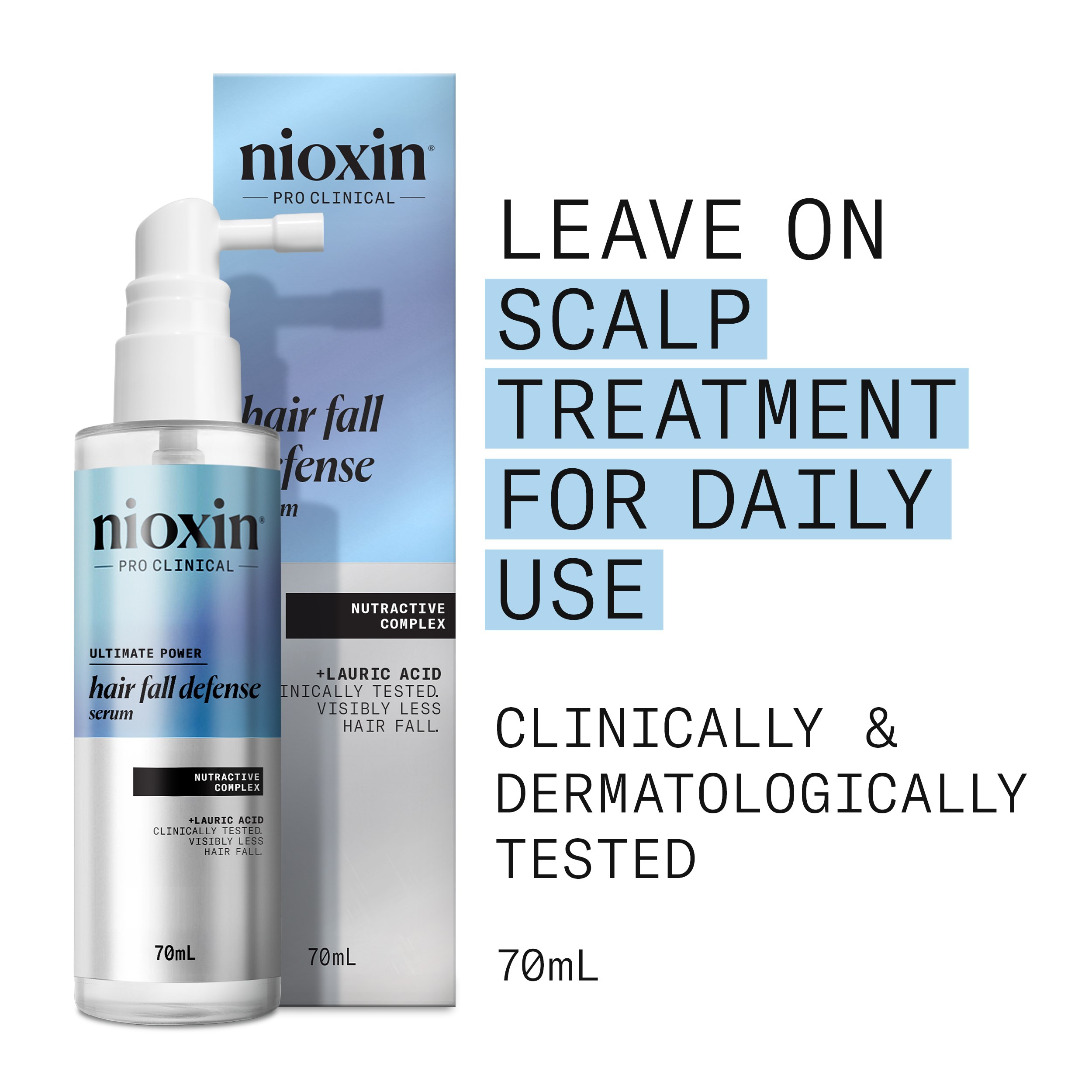 Nioxin Hair Fall Defense Serum 70 ml (obrázok 7)