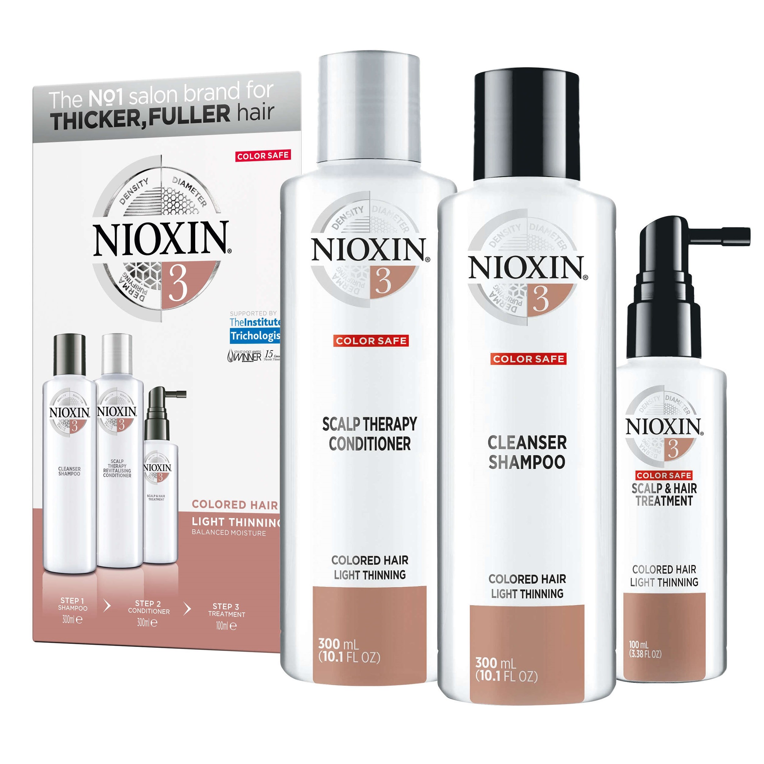 Läs mer om Nioxin Care Loyalty Kit System 3 700 ml