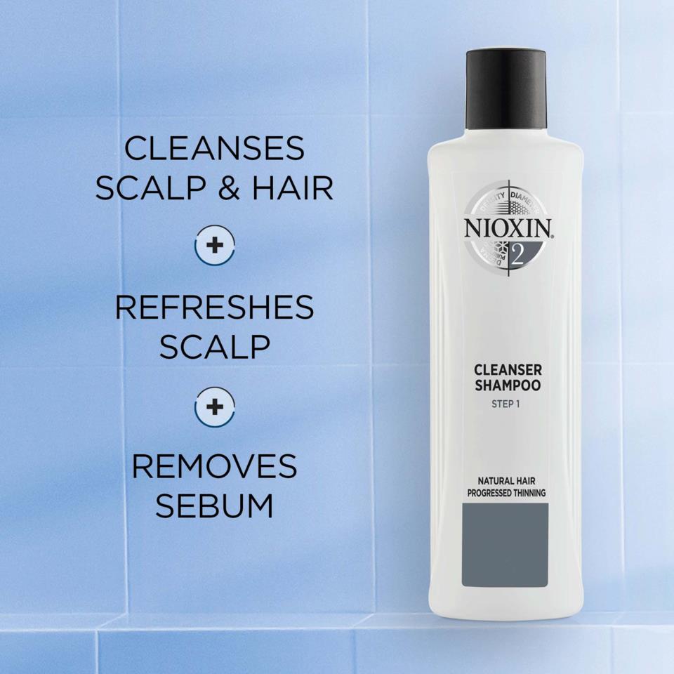Nioxin Care System 2 Cleanser 1000ml