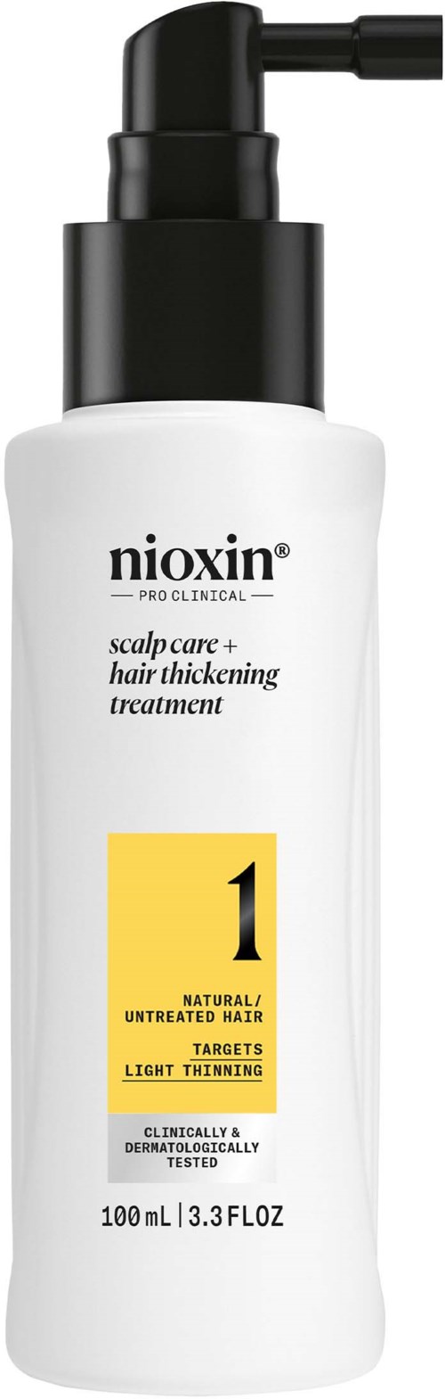 Nioxin System 1 Scalp Treatment for Thinning Hair 100 ml