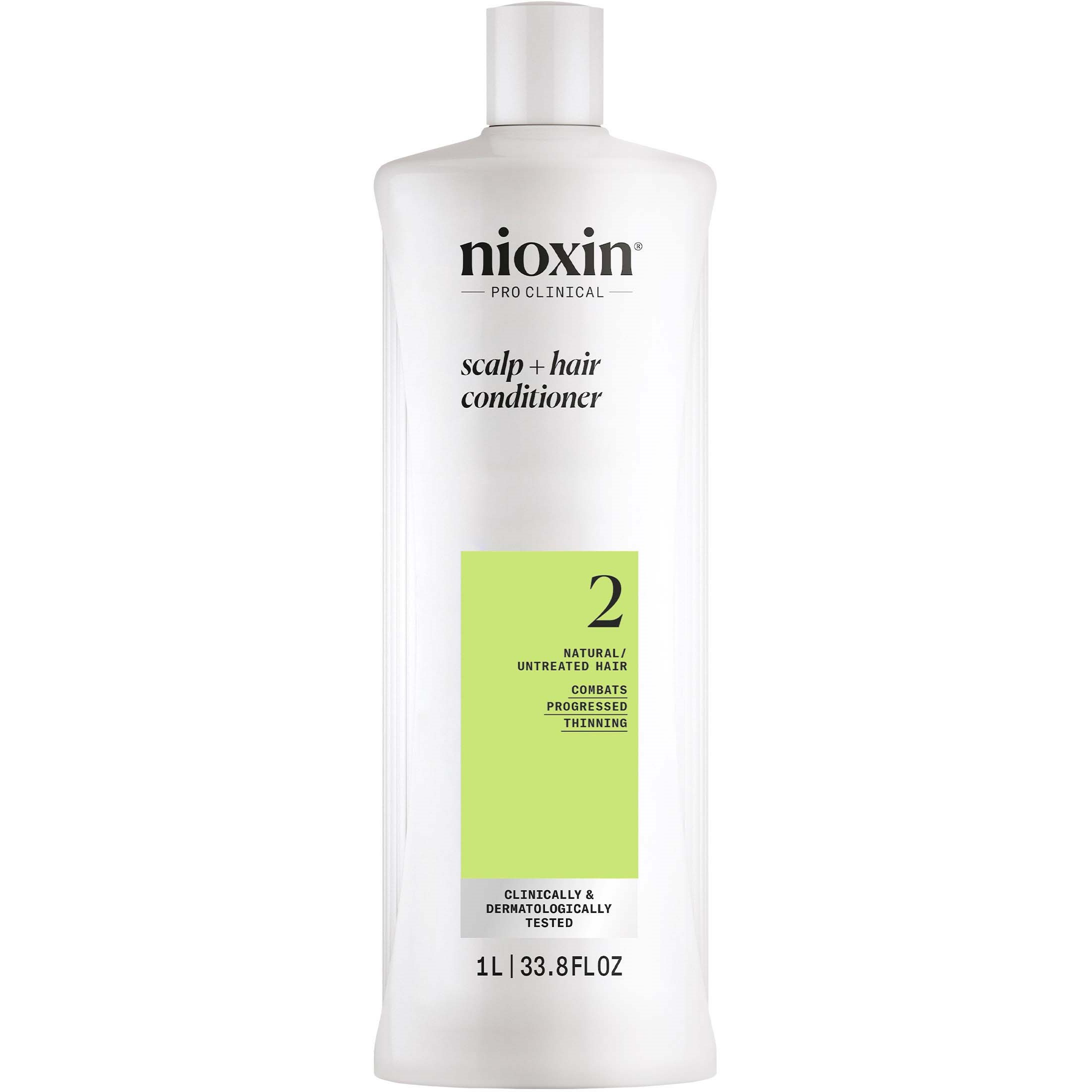 Nioxin System 2 Conditioner for Thinning Hair 1000 ml billede