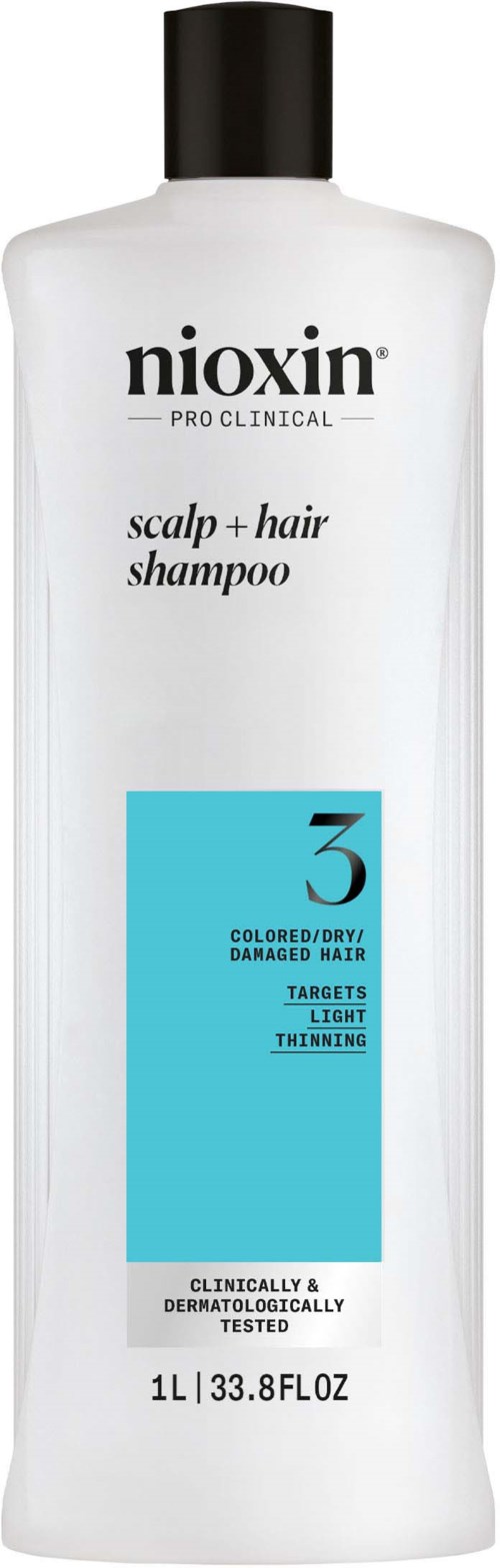 Nioxin System 3 Shampoo for Colored Thinning Hair 1000 ml