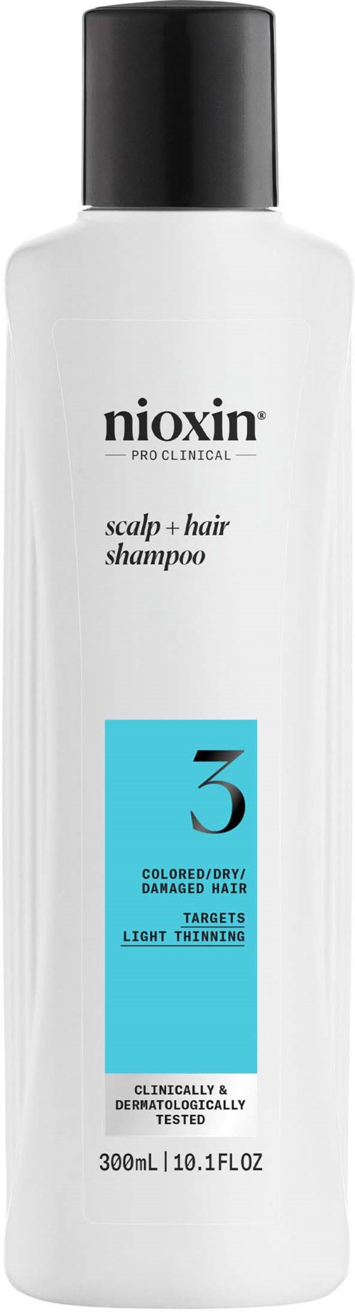 Nioxin System 3 Shampoo for Colored Thinning Hair 300 ml