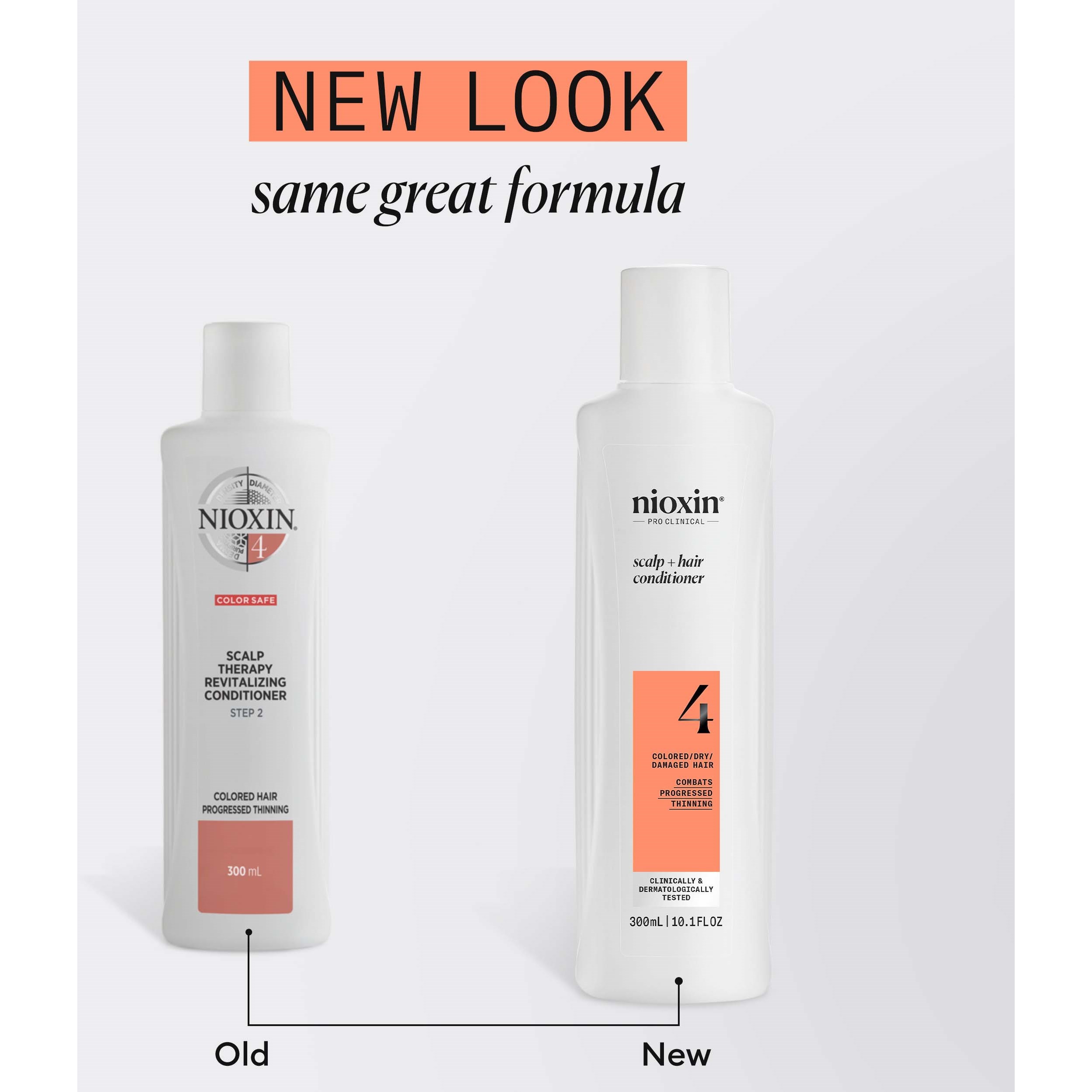 Nioxin System 4 Conditioner for Colored Thinning Hair 300 ml (obrázok 6)