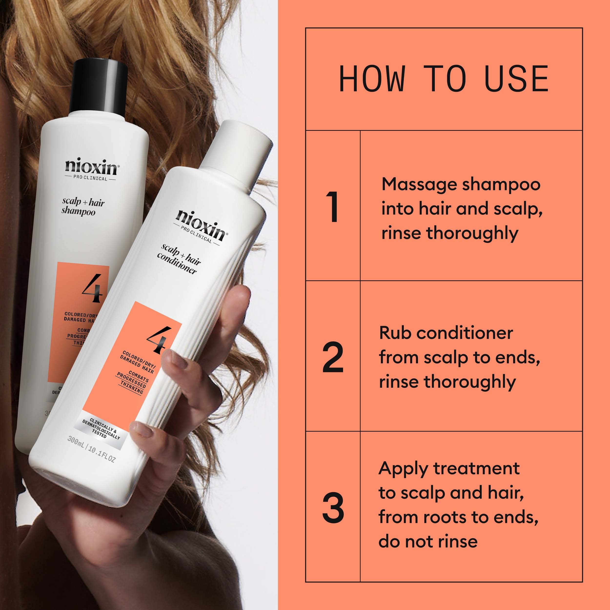 Nioxin System 4 Loyalty Kit for Colored Thinning Hair (obrázok 4)