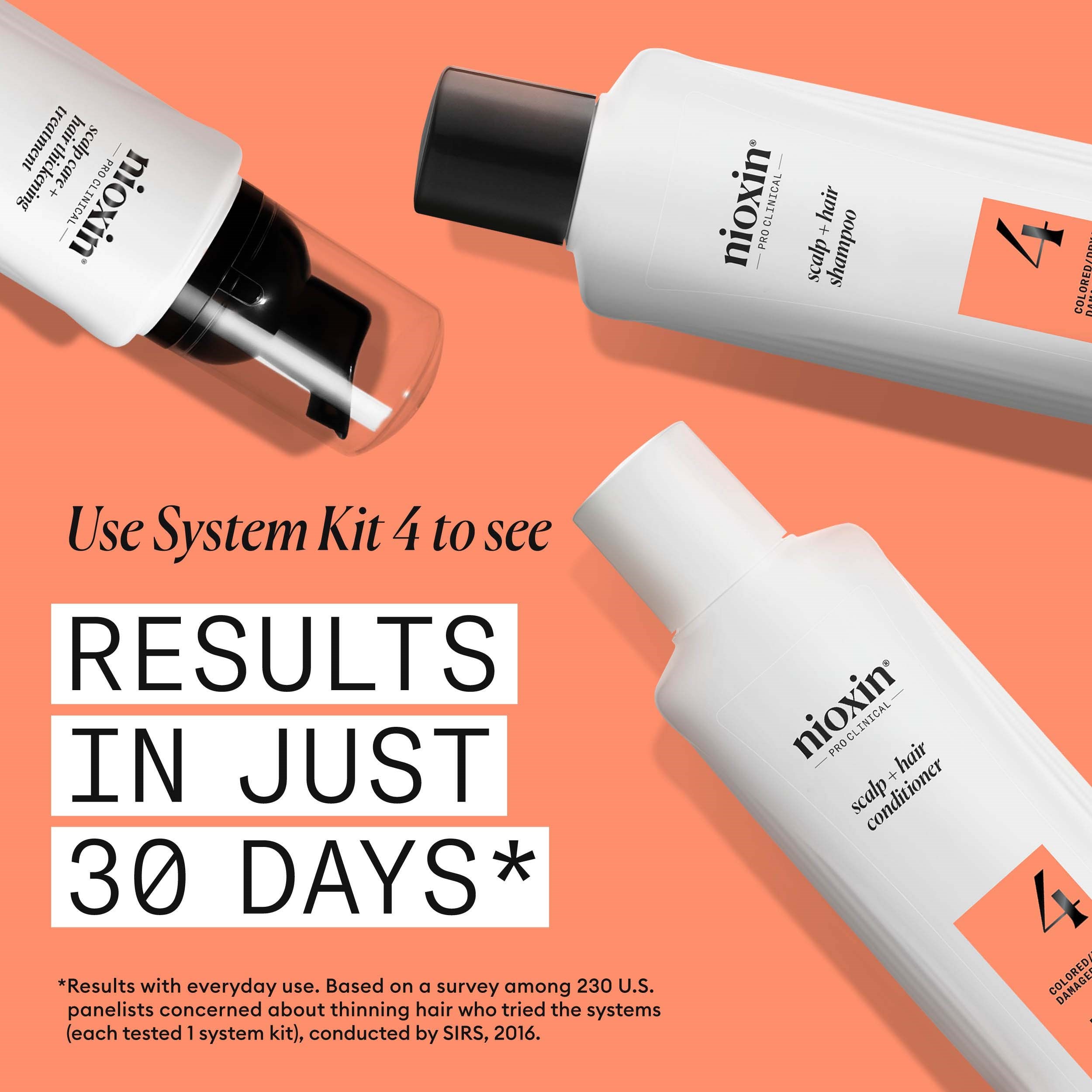 Nioxin System 4 Scalp Treatment for Colored Thinning Hair 100 ml (obrázok 5)
