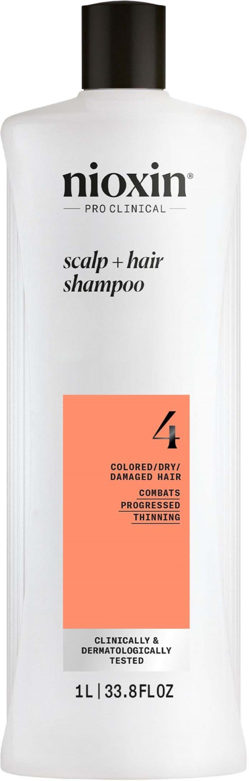 Nioxin System 4 Shampoo for Colored Thinning Hair 1000 ml