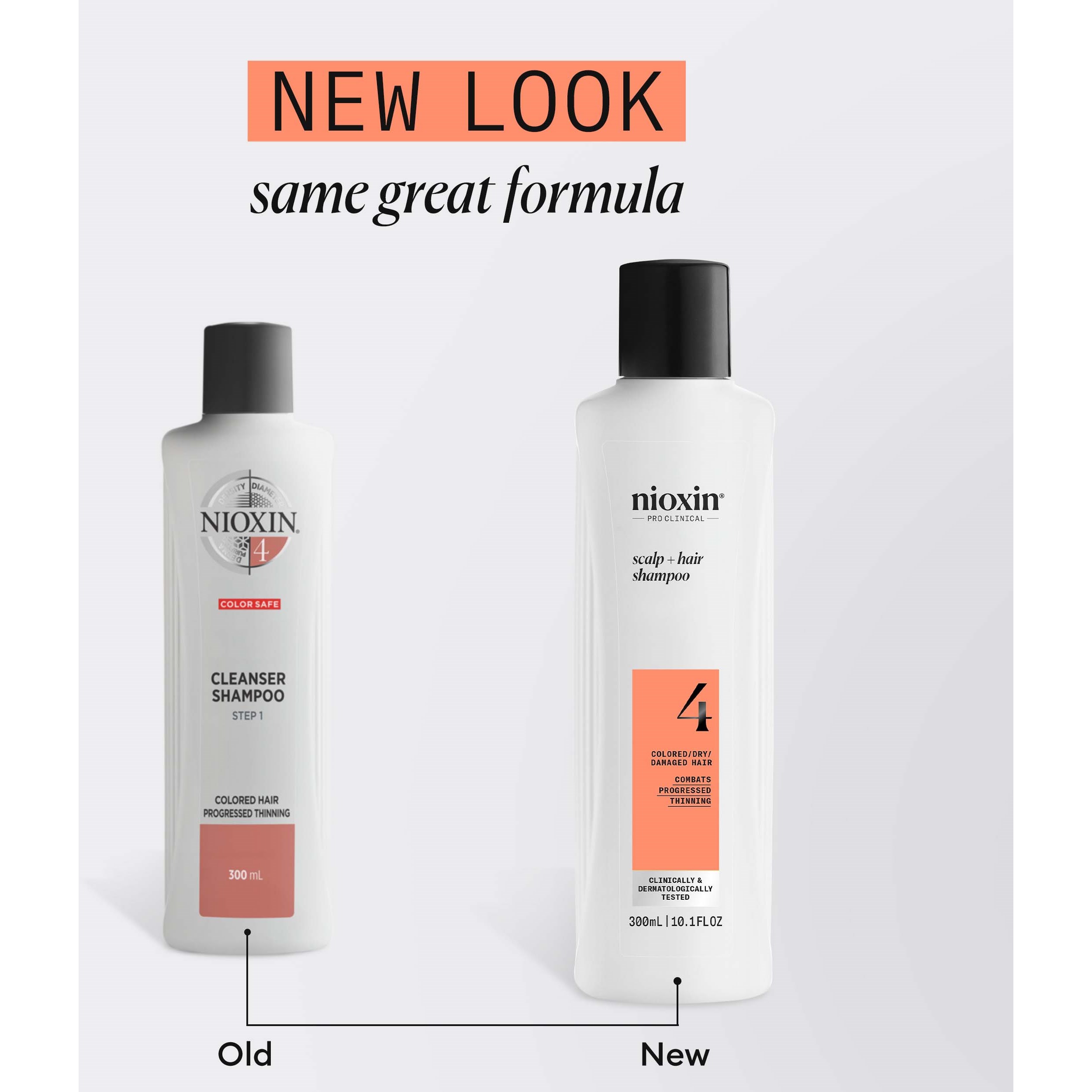 Nioxin System 4 Shampoo for Colored Thinning Hair 300 ml (obrázok 6)