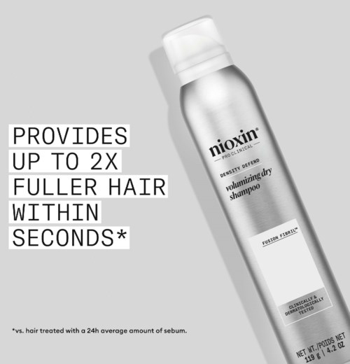 Сухой шампунь Nioxin Density Defend Volumizing для объёма, для тонких волос, 180 мл — фото 5