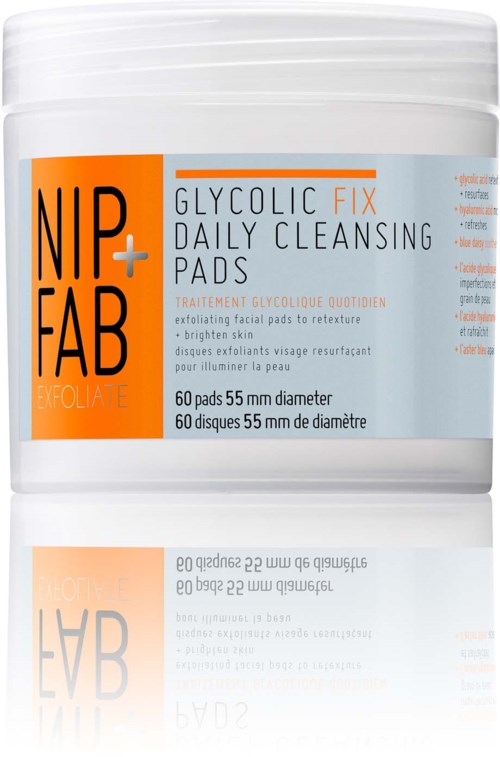 NIP+FAB Exfoliate Glycolic Fix Daily Cleansing Pads 60 pcs