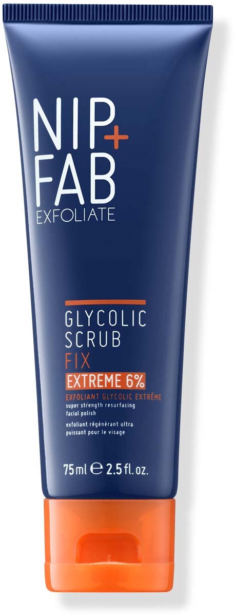 NIP+FAB Exfoliate Glycolic Scrub Fix Extreme 6% 75 ml