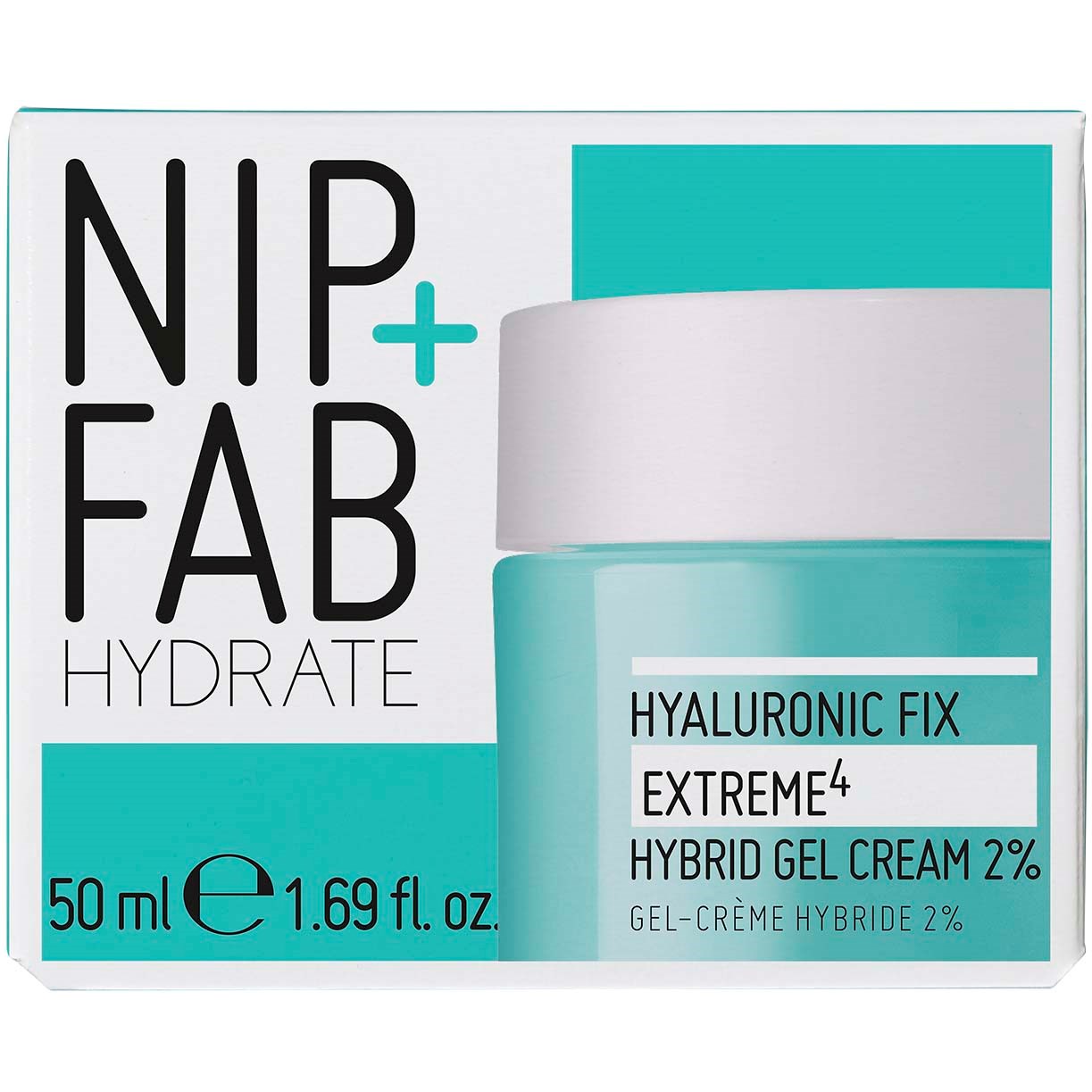 NIP+FAB Hydrate Hyaluronic Fix Extreme4 Hybrid Gel Cream 50 ml (obrázok 8)
