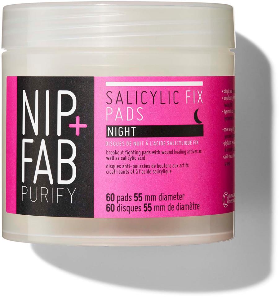 NIP+FAB Salicylic Fix Salicylic Acid Night Pads