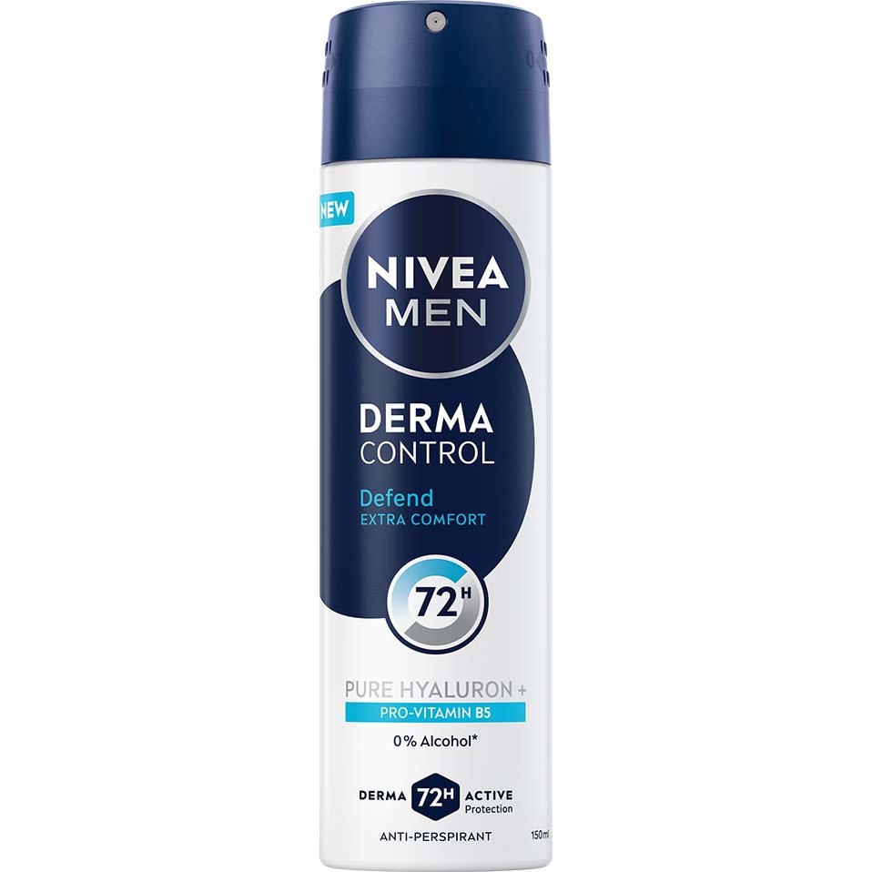 NIVEA MEN Derma Control Antiperspirant Deo Spray Defend 150 ml