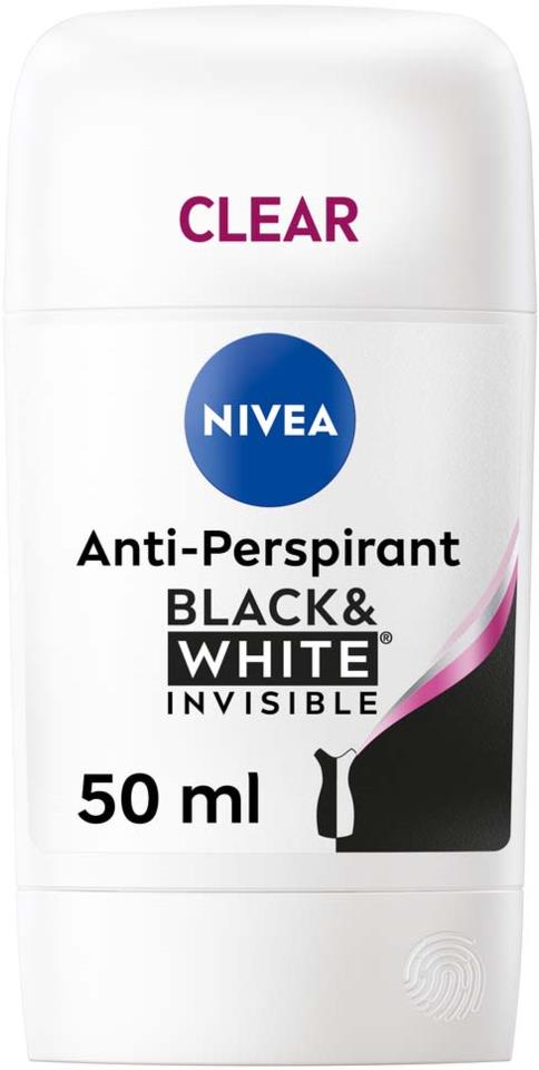 NIVEA Black & White Anti-Perspirant Stick 50 ml