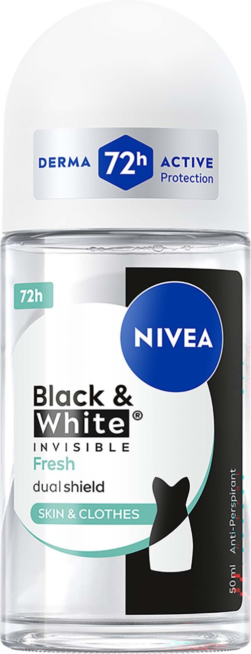 NIVEA NIVEA Black & White Fresh Roll On 50 ml
