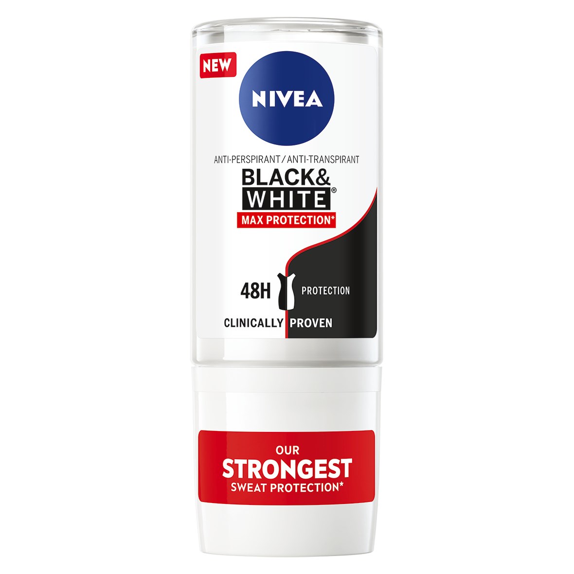 NIVEA Black & White Max Protect Roll On 50 ml