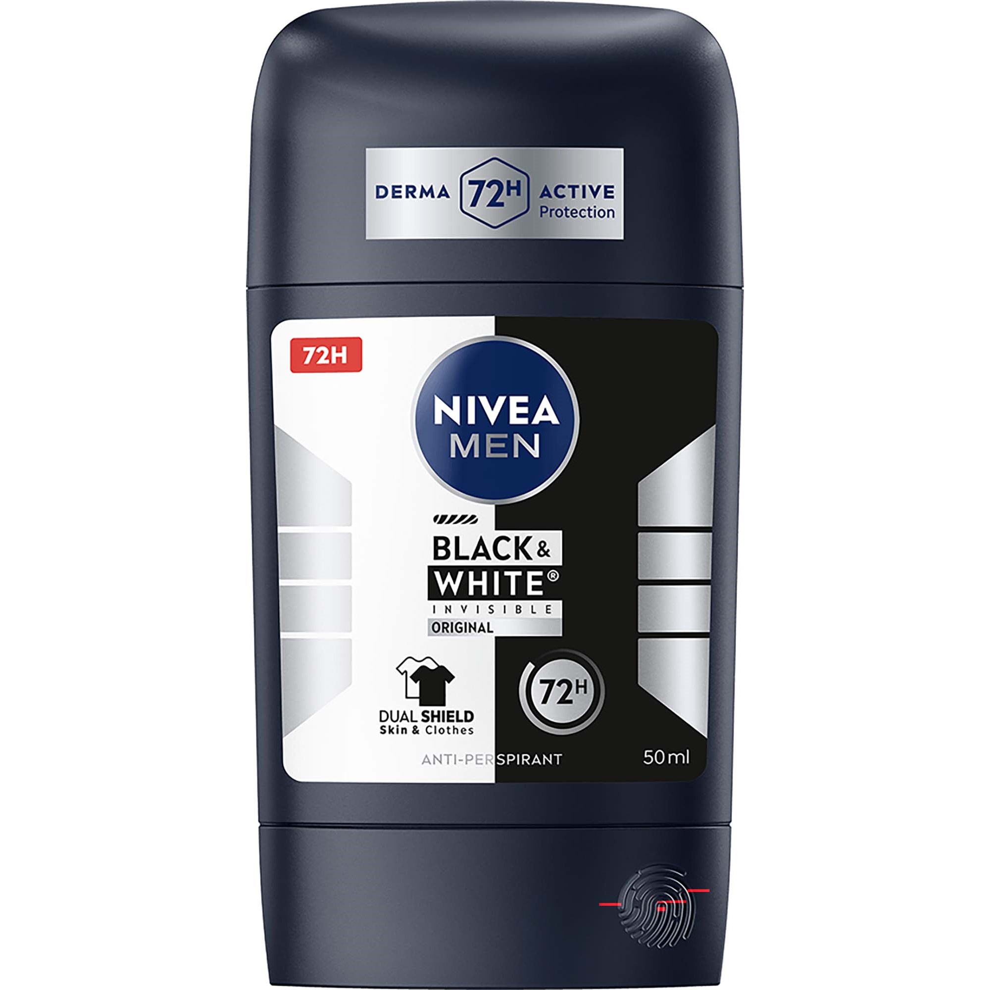 NIVEA Black & White Original Stick 50 ml