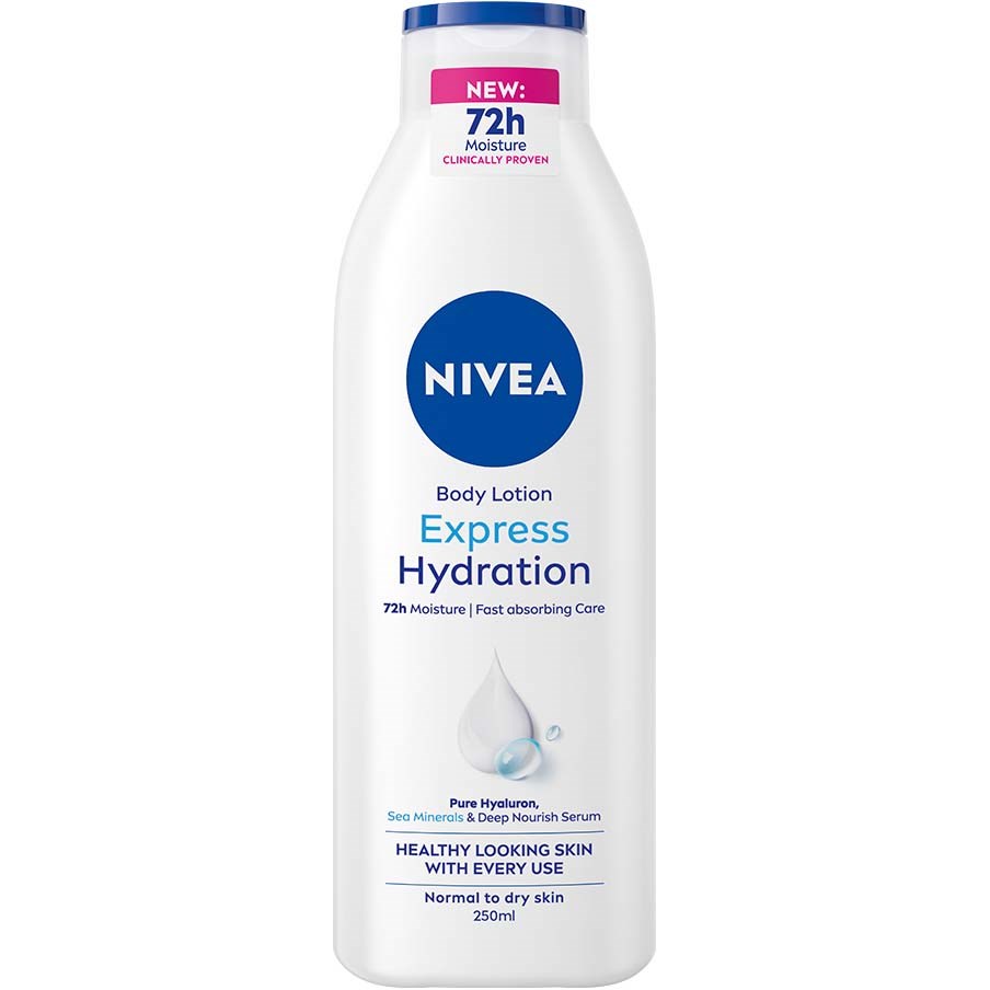 Фото - Крем і лосьйон Nivea Body Lotion Express Hydration 250 ml 