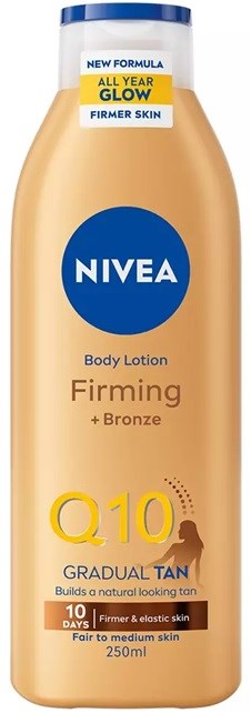 NIVEA Q10 Body Lotion Gradual Tan Firming 250 ml
