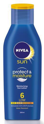 NIVEA Nivea Sun Caring Sun Lotion SPF6 200 ml