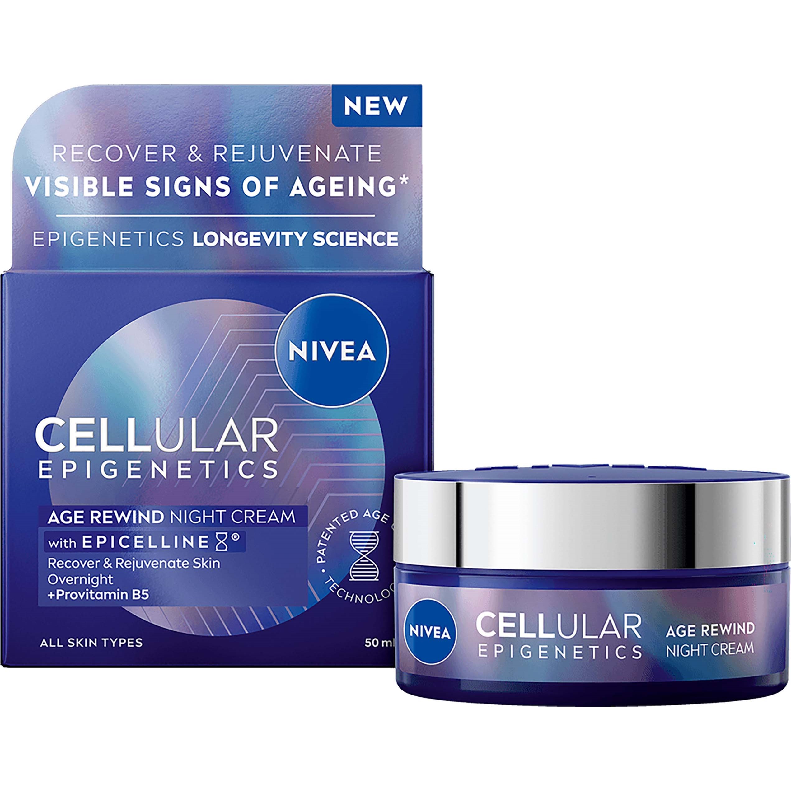 NIVEA Cellular Epigenetics Age Rewind Night Cream 50 ml