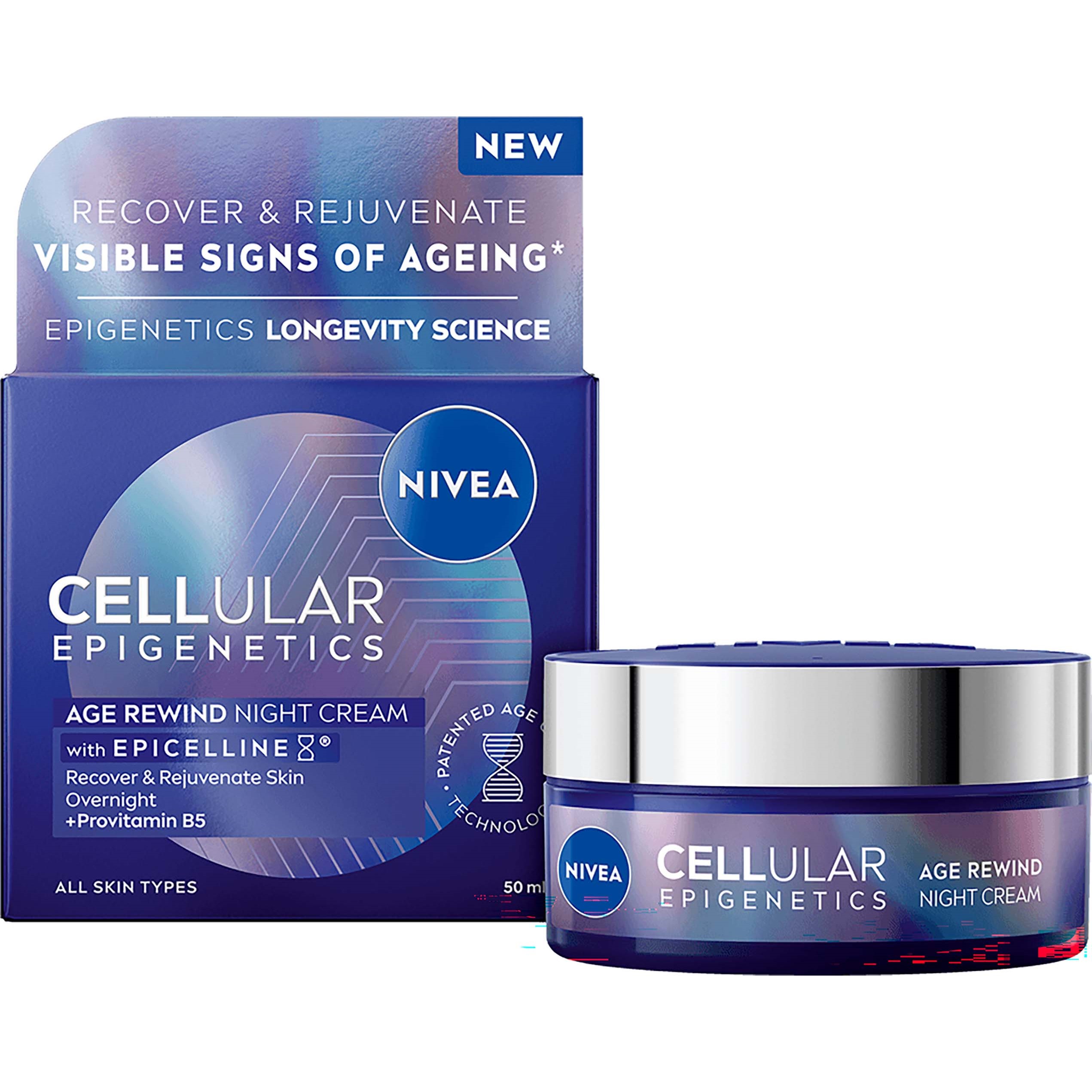 NIVEA Cellular Epigenetics Rejuvenating Night Cream with Epicelli