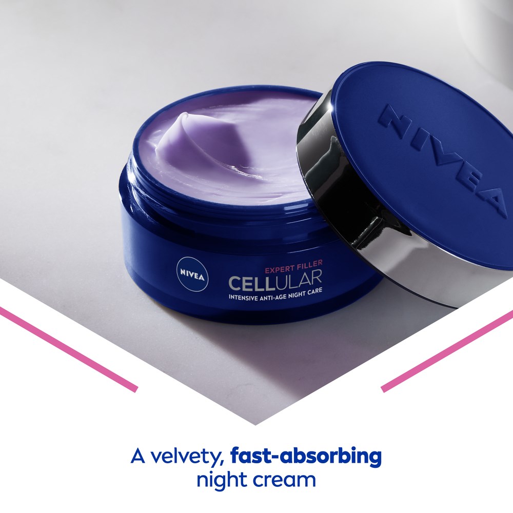 Alternativ bild 1 för NIVEA Cellular Expert Filler Night Cream 50 ml