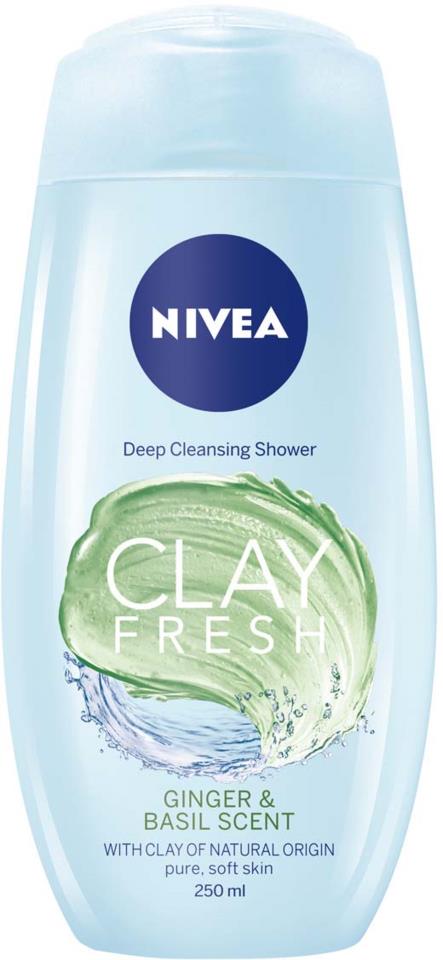 NIVEA Clay Fresh Ginger Shower 250ml