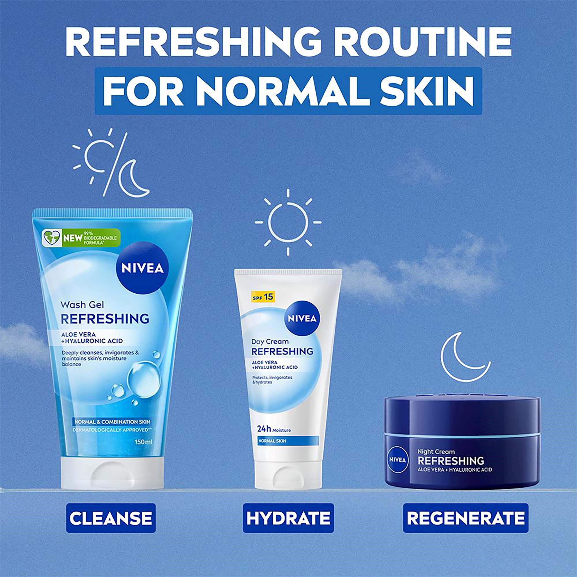 NIVEA Wash Gel Refreshing 150 ml (zdjęcie 8)