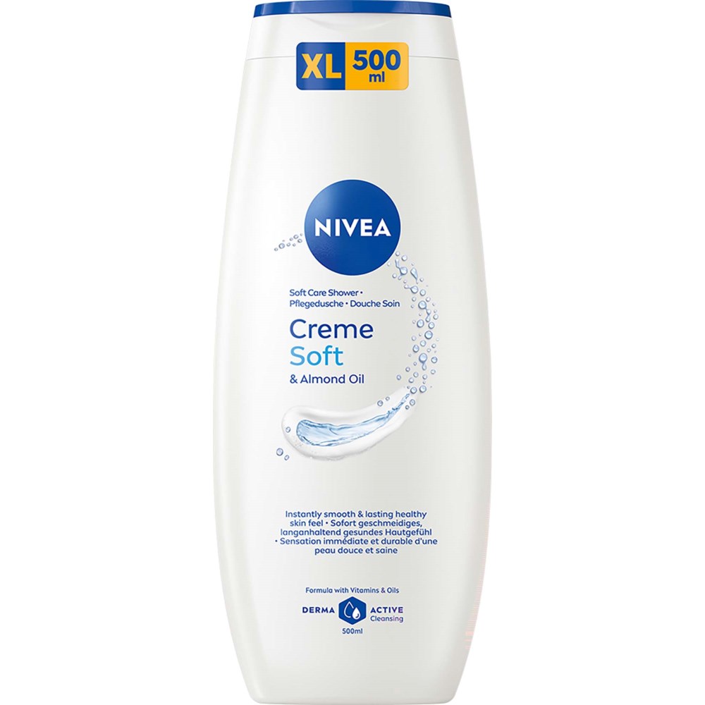 NIVEA NIVEA Creme Soft Pure Care Shower Cream 500 ml